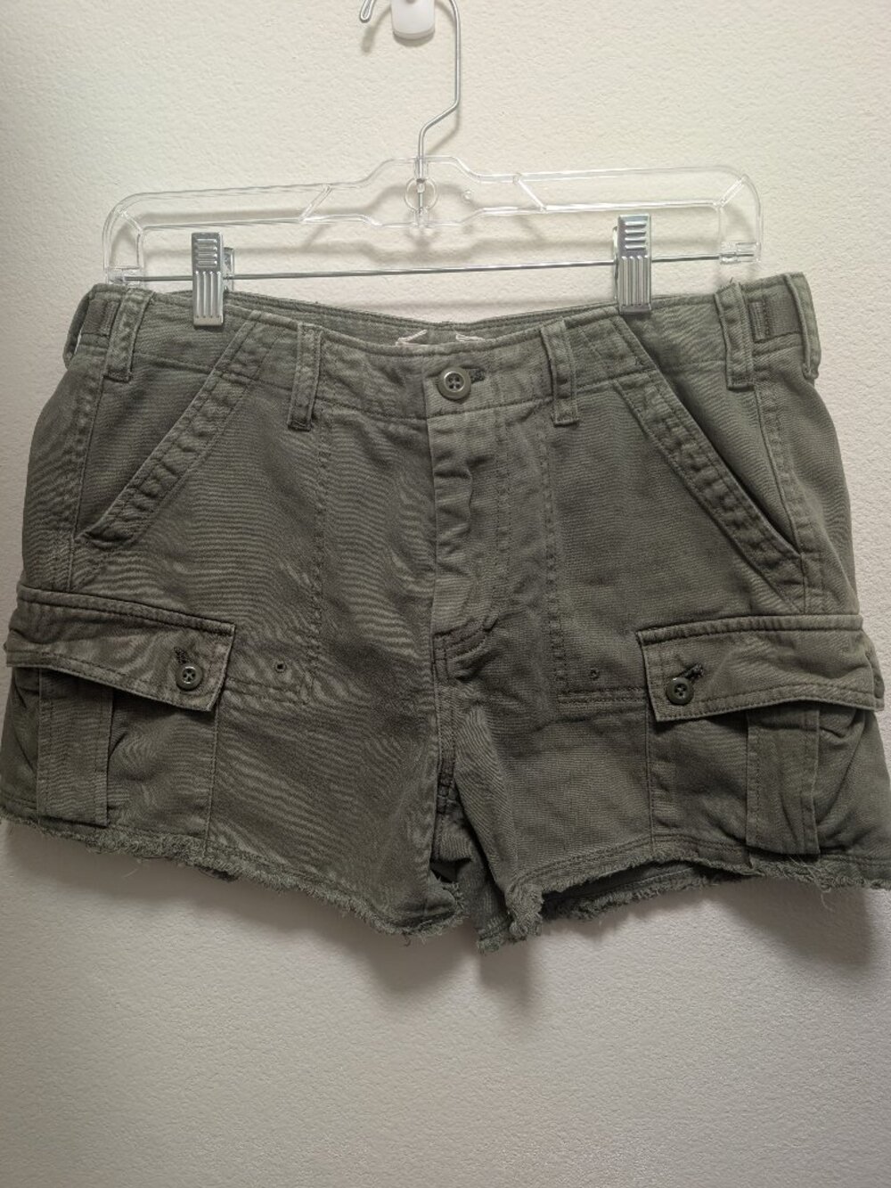 Lucky Brand Olive Green Utility Shorts